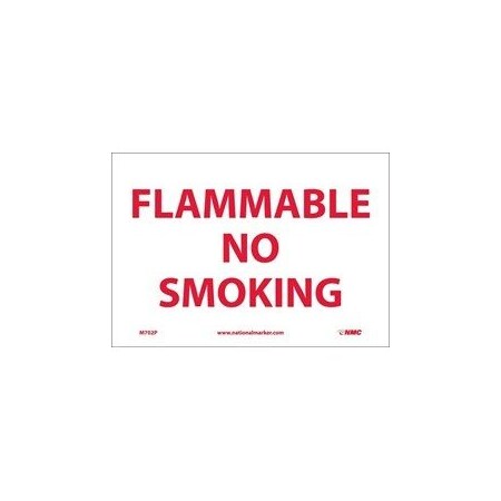 Nmc FLAMMABLE NO SMOKING,  M702P